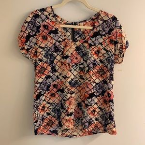 flower detail professional shirt